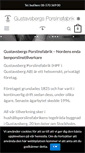 Mobile Screenshot of gustavsbergsporslinsfabrik.se